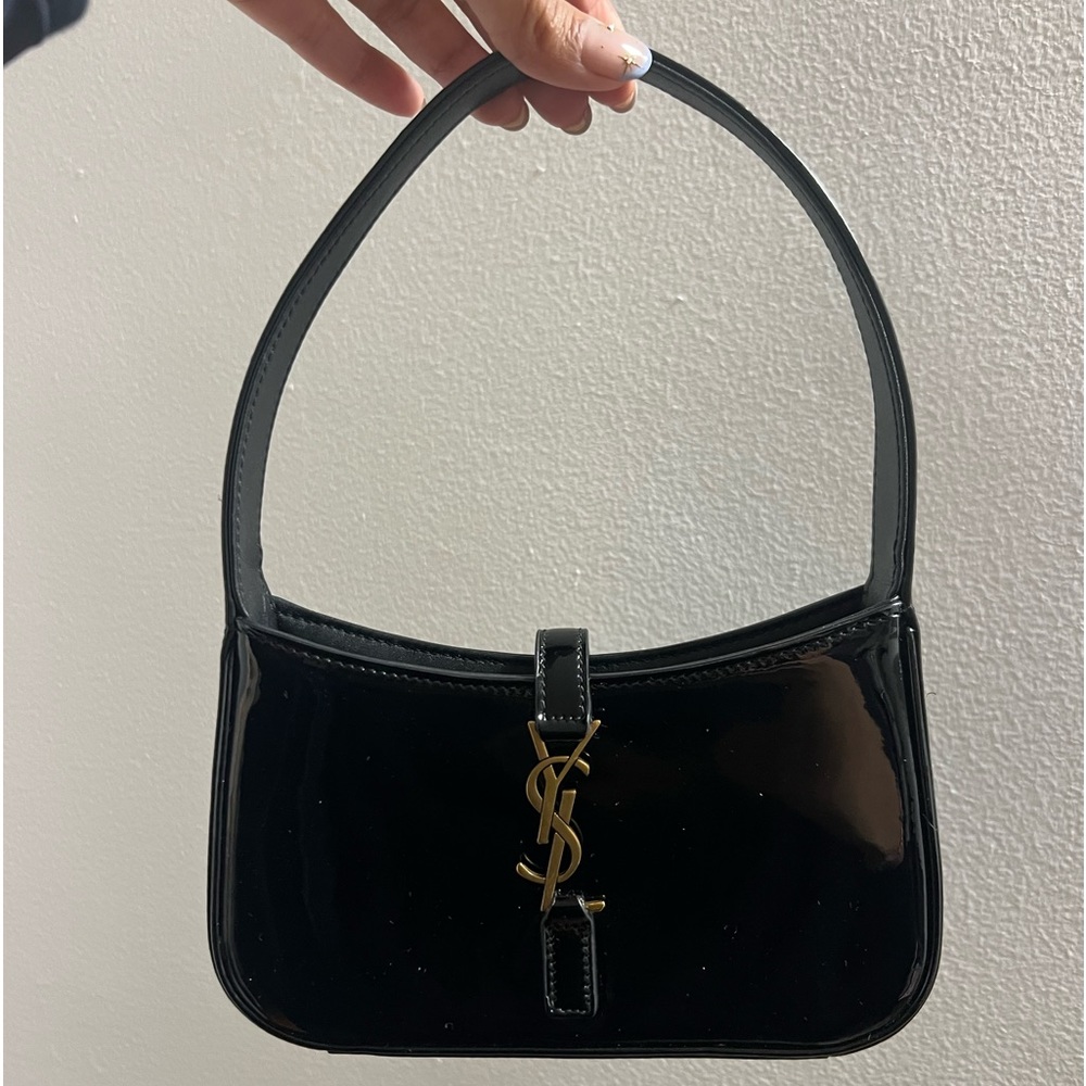 YSL Patent Leather Shoulder Bag